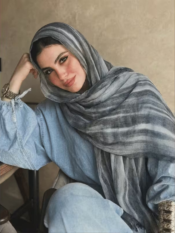 Moxie Hijab Stone Grey