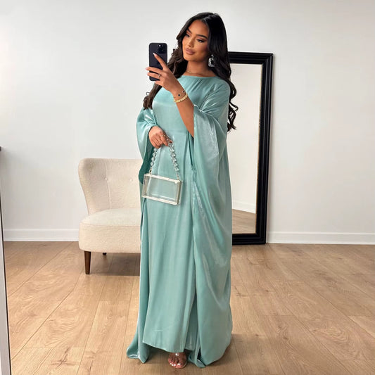 Butterfly Kaftan Abaya Sage